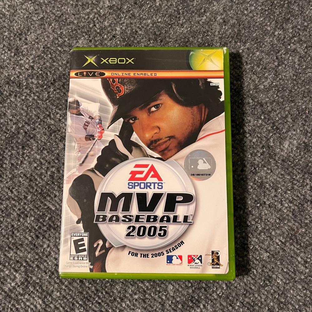 EA Sports MVP Baseball 2005 Original Microsoft Xbox Game Manny Ramirez CIB